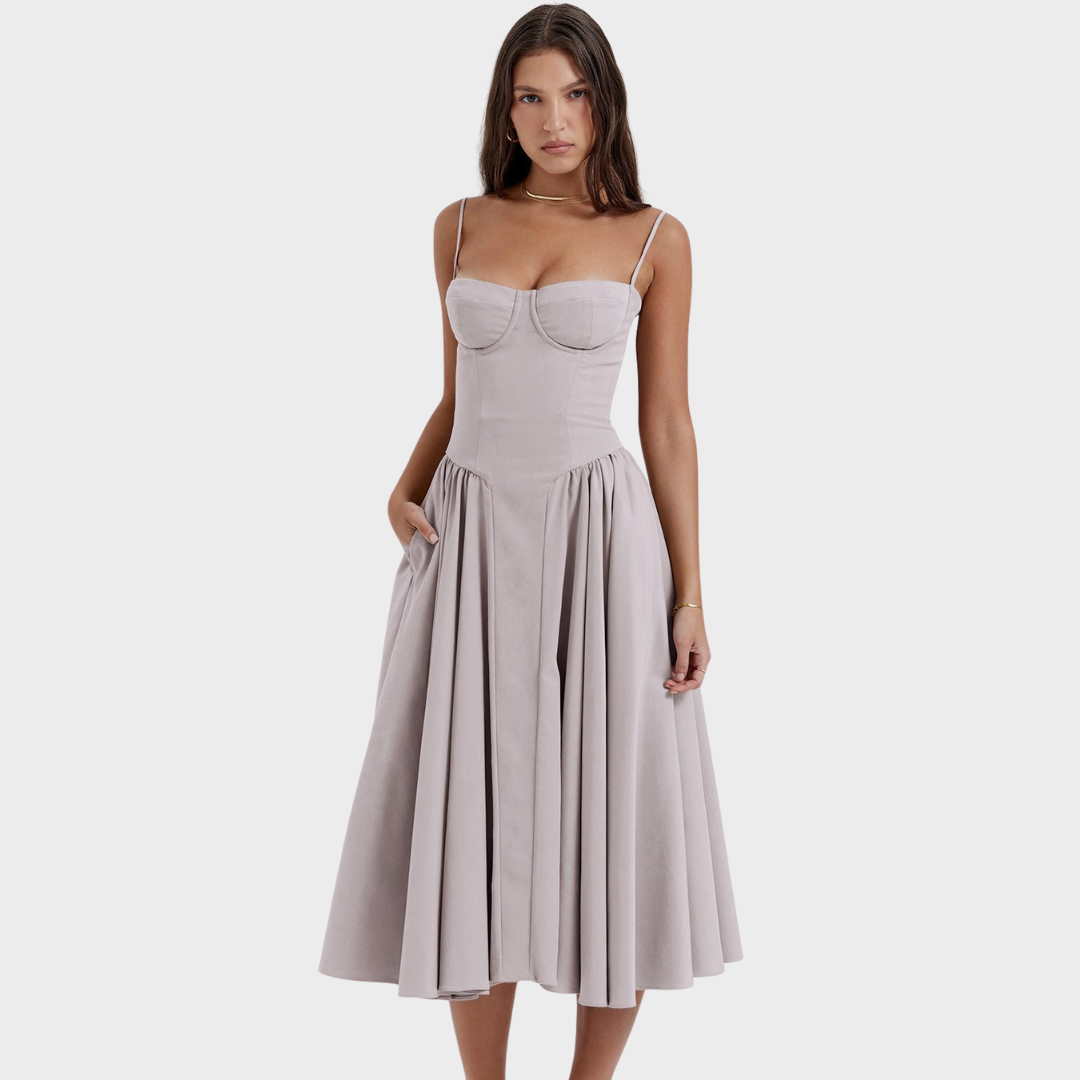 Valentine™ | Elegantes Retro Midi-Kleid