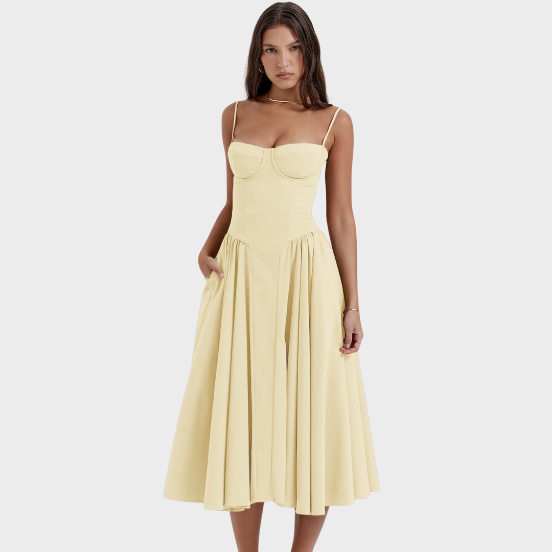 Valentine™ | Elegantes Retro Midi-Kleid