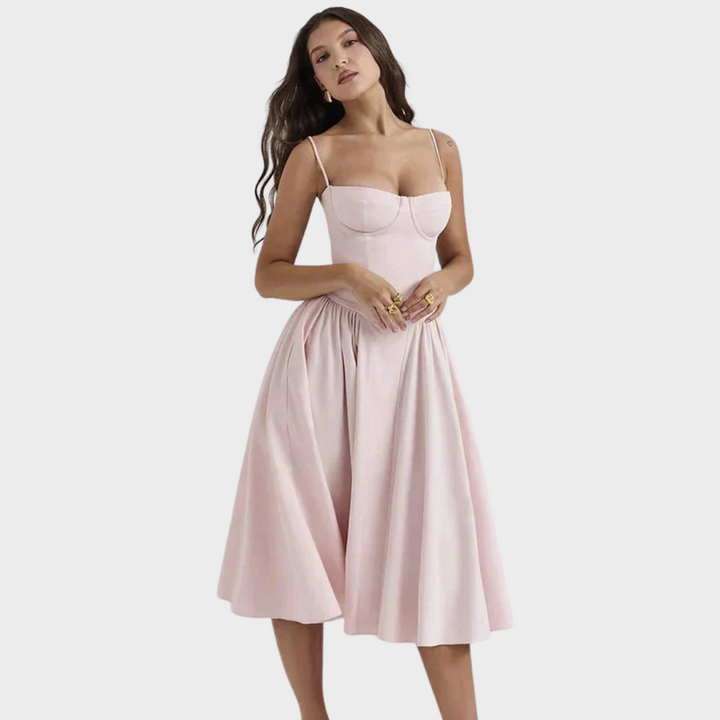 Valentine™ | Elegantes Retro Midi-Kleid