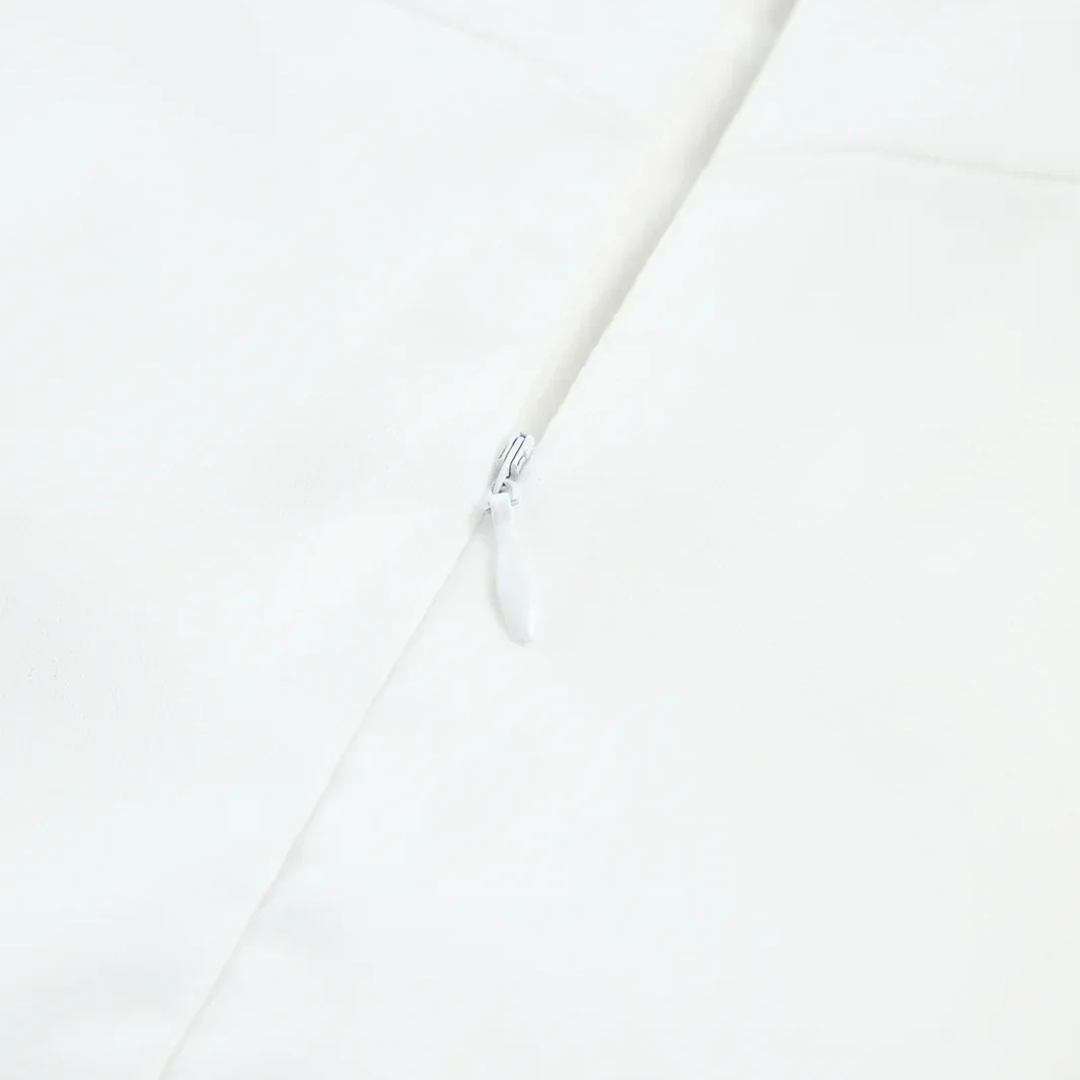 Elsbeth™ | Midi Kleid mit quadratischem Ausschnitt
