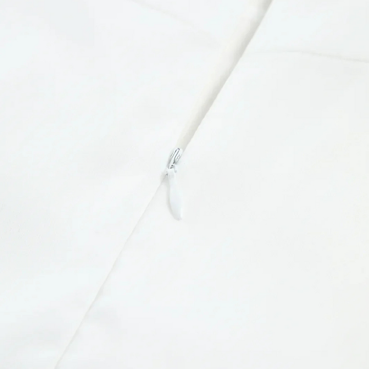 Elsbeth™ | Midi Kleid mit quadratischem Ausschnitt