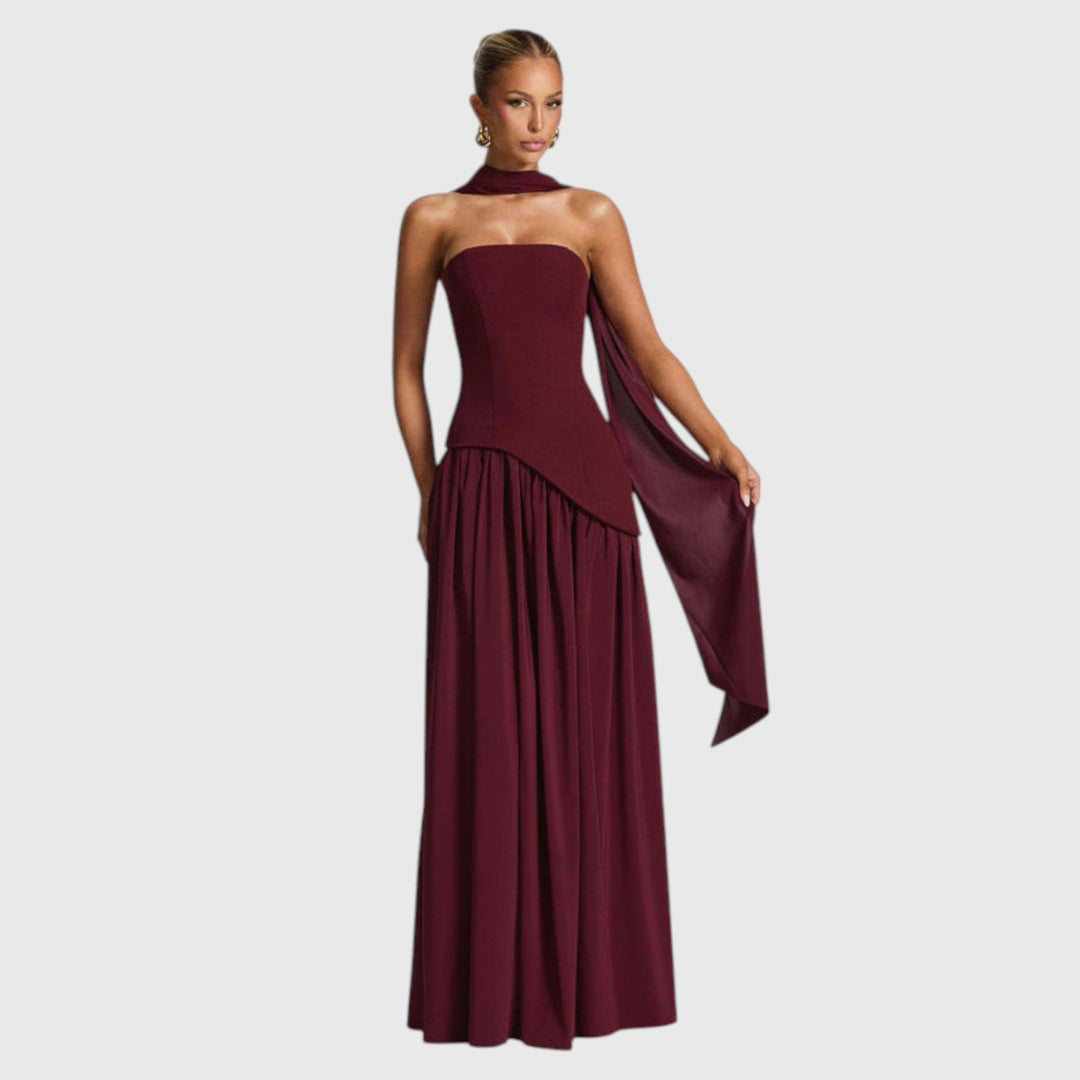 Manuela™ | Velicius Maxi Kleid