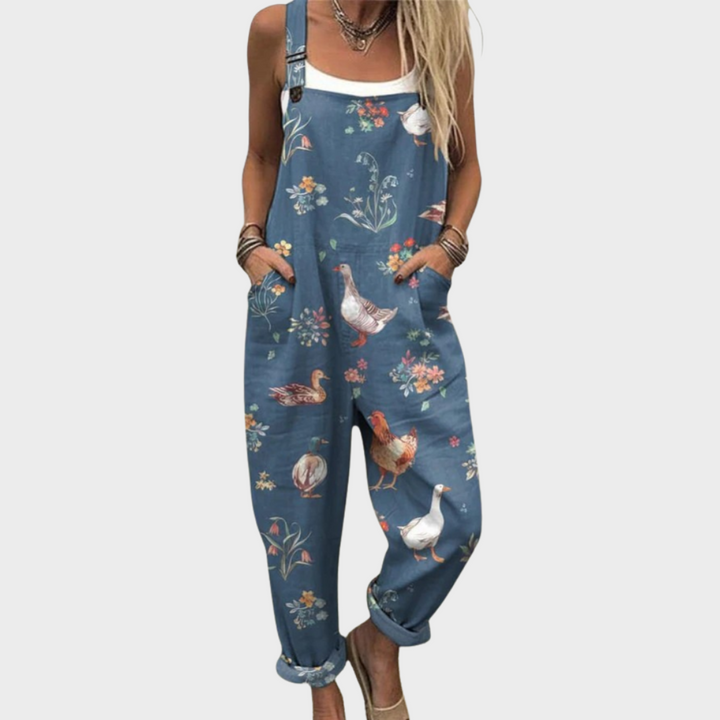 Roselinde™ | Künstler-Jumpsuit