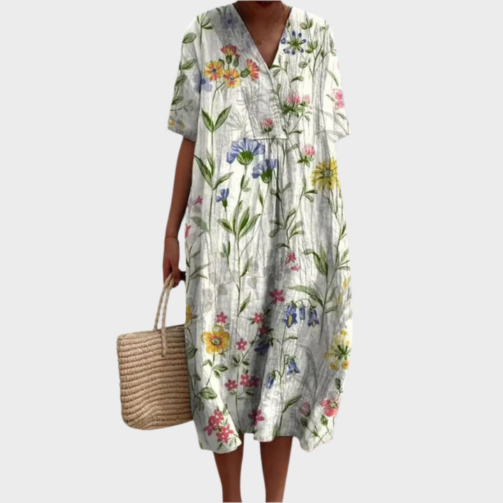 Erminia™ | Sommerkleid Mit Blumen